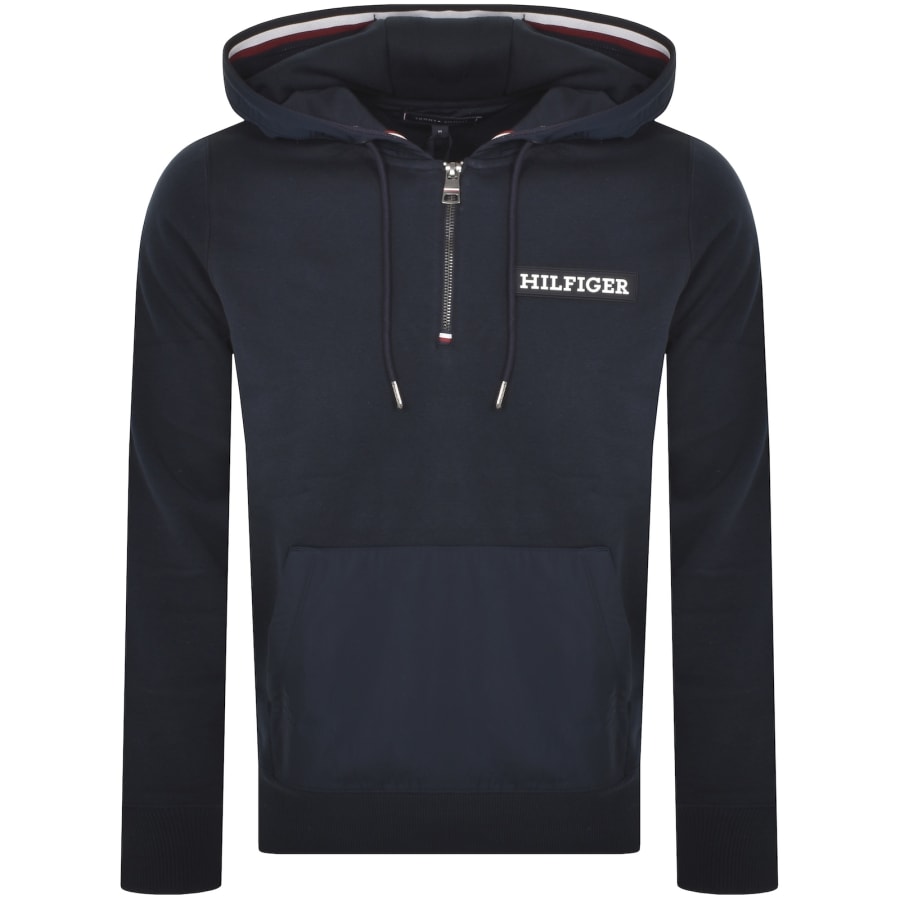 Tommy hilfiger mixed media hoodie best sale